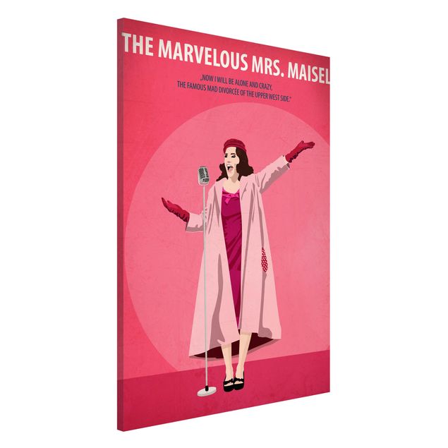 Magnettafel Büro Filmposter The marvelous Mrs Maisel