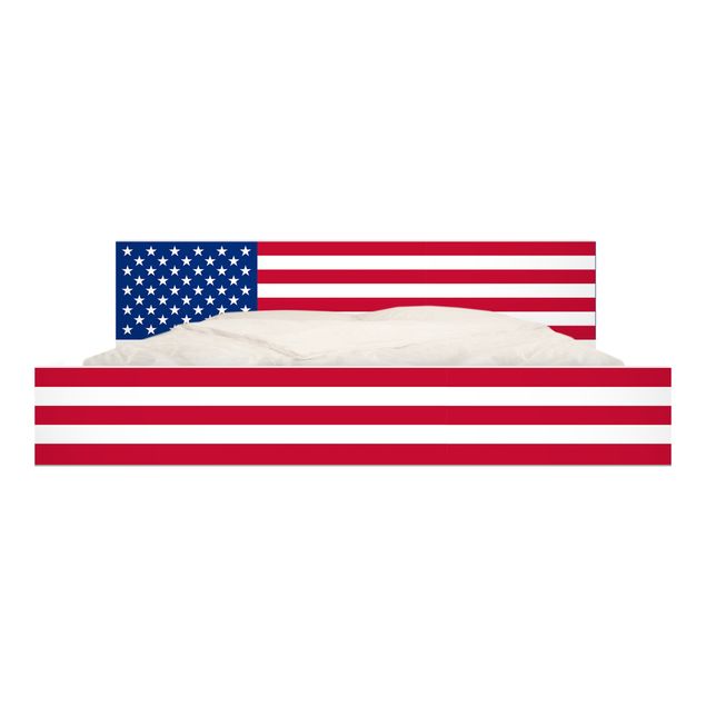 Selbstklebende Folie bunt Flag of America 1