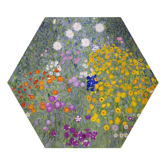 Wandbilder Kunstdruck Gustav Klimt - Bauerngarten