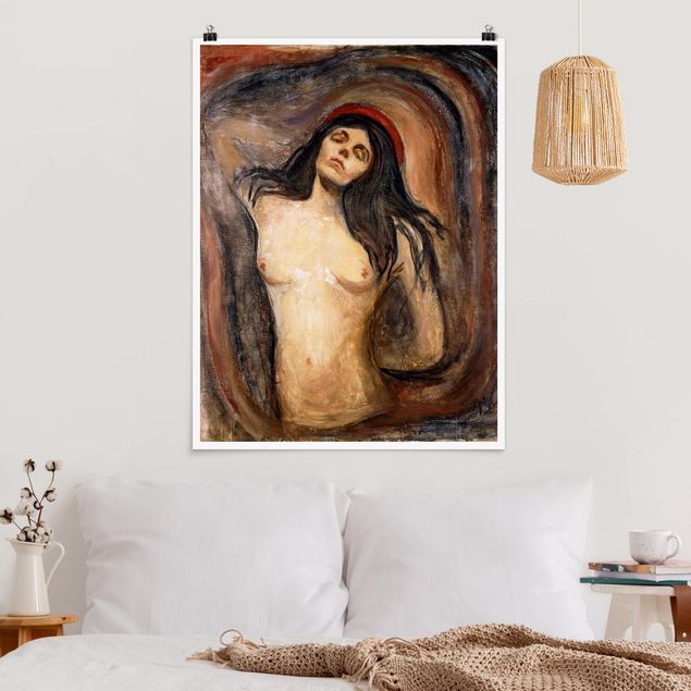 Kunstdruck Expressionismus Edvard Munch - Madonna