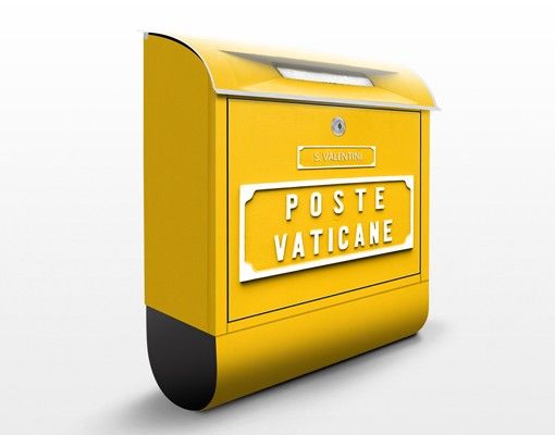 Briefkasten individuell gestalten Briefkasten im Vatikan