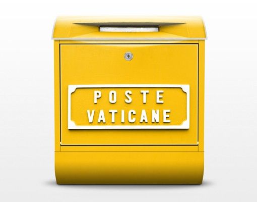 Briefkasten modern Briefkasten im Vatikan