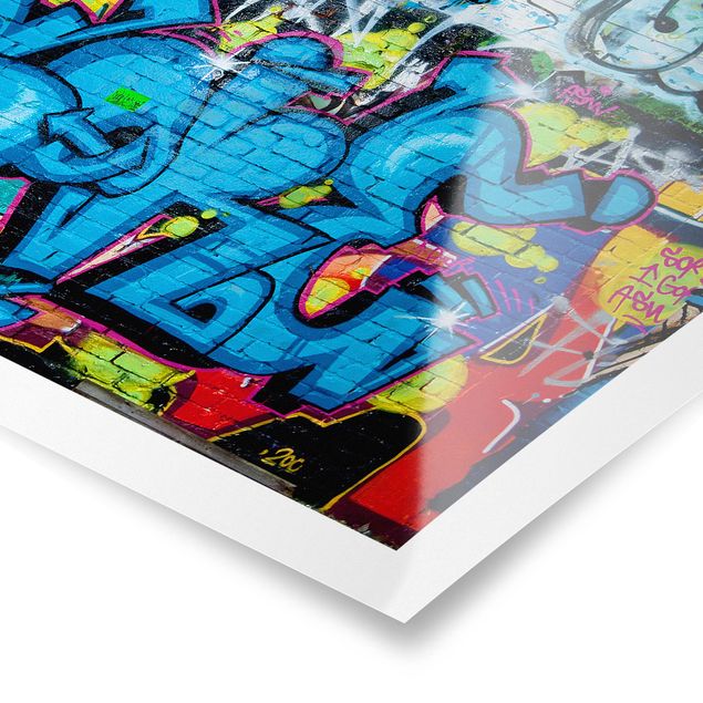 Poster - Colours of Graffiti - Querformat 2:3