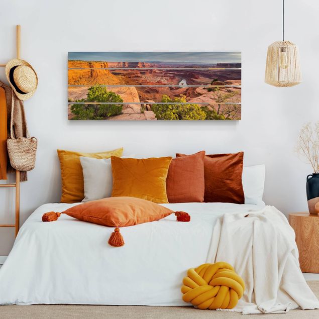 Holzbilder modern Dead Horse Point Canyonlands National Park USA