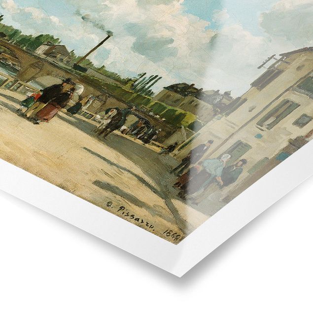 Poster Städte Camille Pissarro - Ansicht von Pontoise
