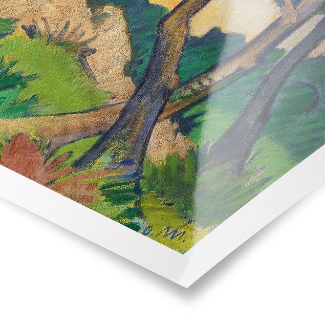 Poster - Otto Mueller - Landschaft - Querformat 2:3