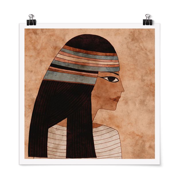 Poster - Cleopatra - Quadrat 1:1