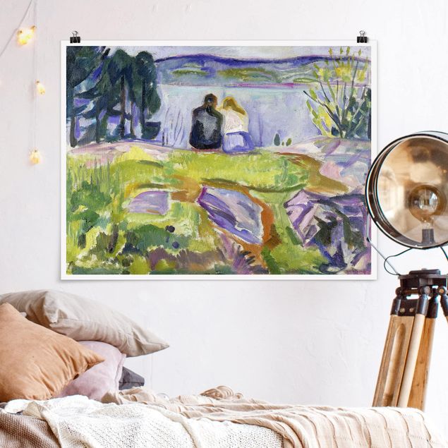 Kunstdruck Expressionismus Edvard Munch - Frühling