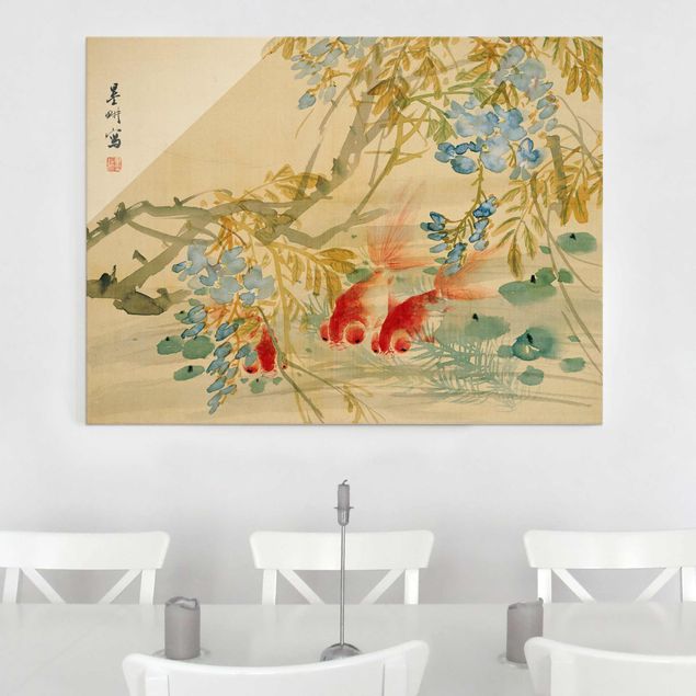 Wandbilder Tiere Ni Tian - Goldfische