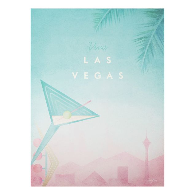 Schöne Wandbilder Reiseposter - Viva Las Vegas