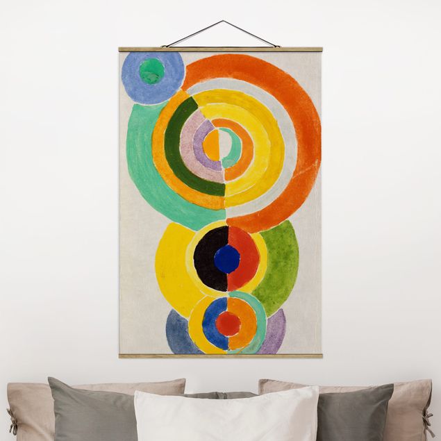 Wandbilder abstrakt Robert Delaunay - Rhythmus I