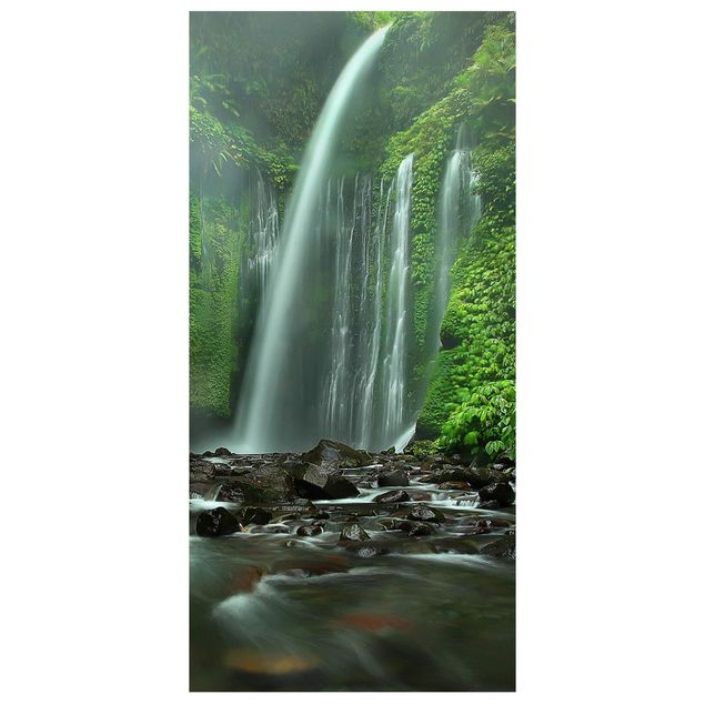 Raumteiler - Tropischer Wasserfall 250x120cm