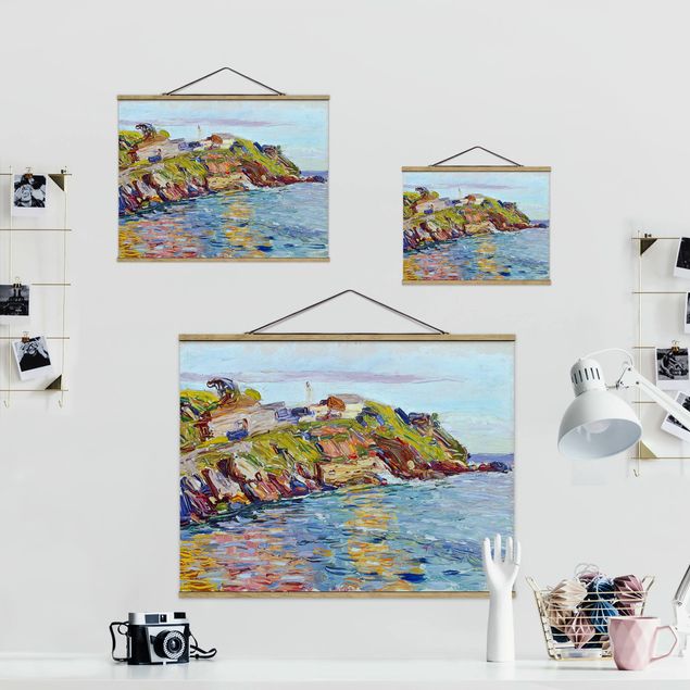 Stoffbilder Wassily Kandinsky - Bucht Rapallo