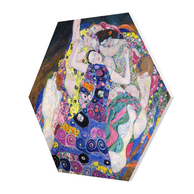 Kunstkopie Gustav Klimt - Die Jungfrau