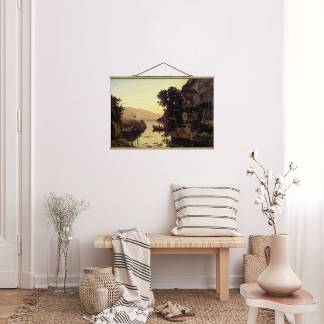 Schöne Wandbilder Jean-Baptiste Camille Corot - Landschaft bei Riva