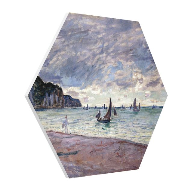 Schöne Wandbilder Claude Monet - Küste von Pourville