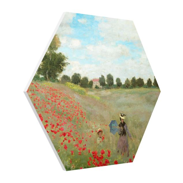 Bilder für die Wand Claude Monet - Mohnfeld bei Argenteuil
