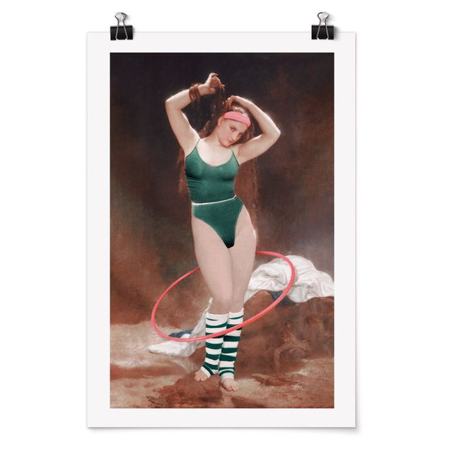 Poster 80s Aerobic Girl