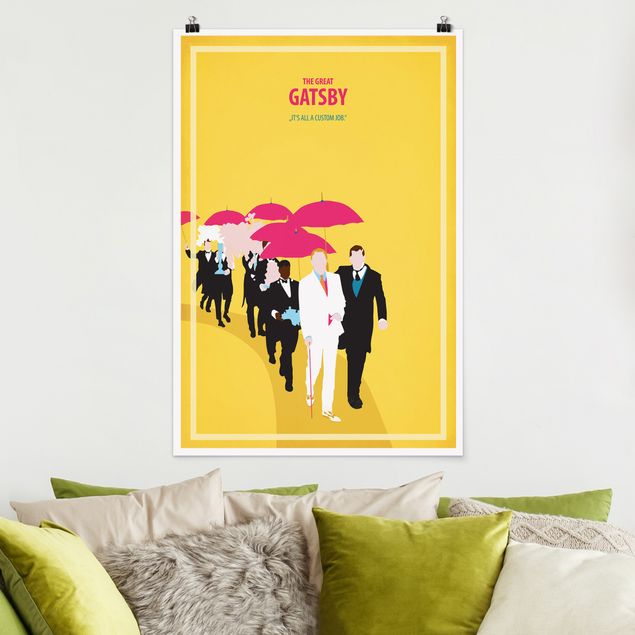 Poster Illustration Filmposter The great Gatsby II