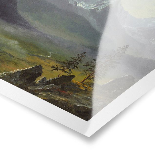 Poster bestellen Albert Bierstadt - Mont Blanc