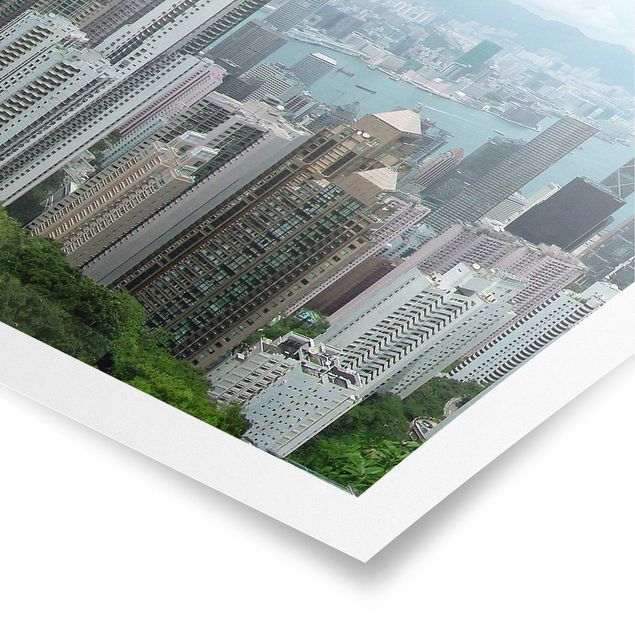 Poster - Watching HongKong - Quadrat 1:1
