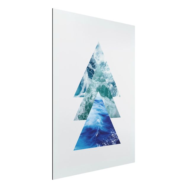 Schöne Wandbilder Ozean Dreiecke