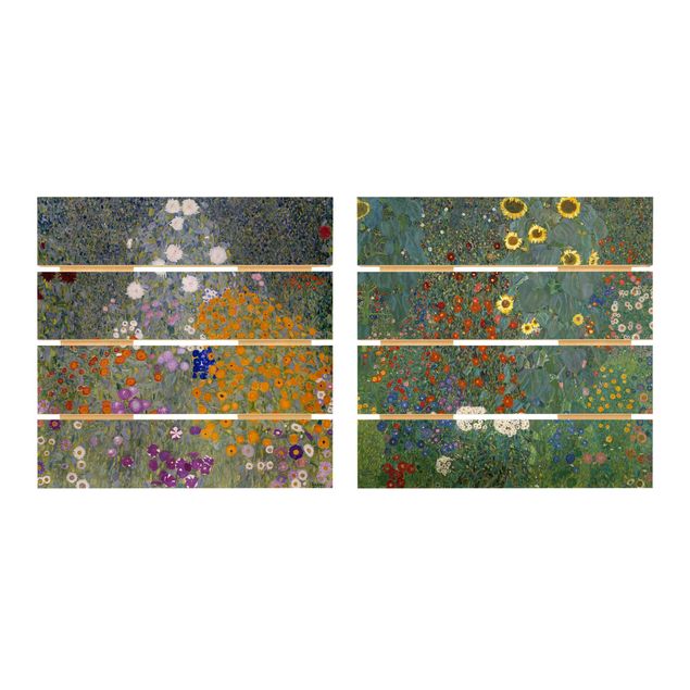 Gustav Klimt Bilder Gustav Klimt - Im grünen Garten