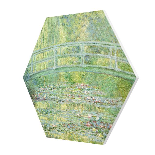 Kunstkopie Claude Monet - Japanische Brücke