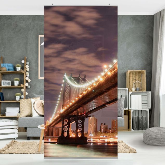 Raumteiler Vorhang Manhattan Bridge