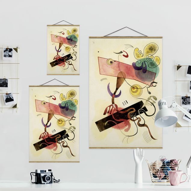 Stoffbilder zum Aufhängen Wassily Kandinsky - Taches