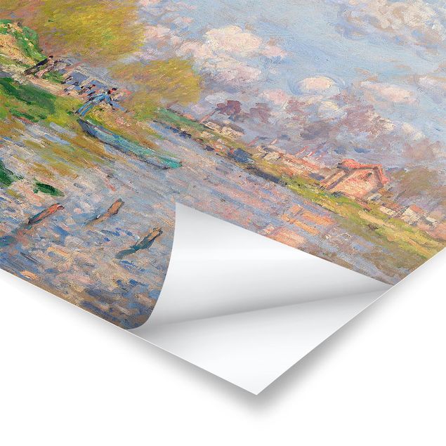 Wandbilder Kunstdruck Claude Monet - Seine