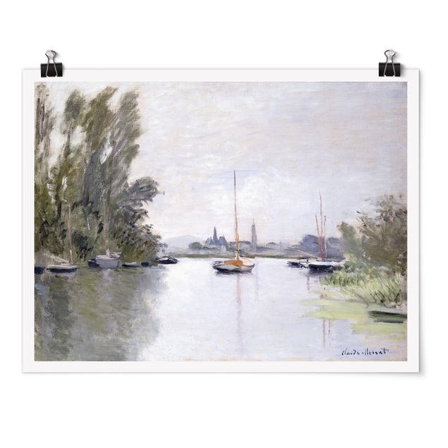 Städteposter Claude Monet - Argenteuil