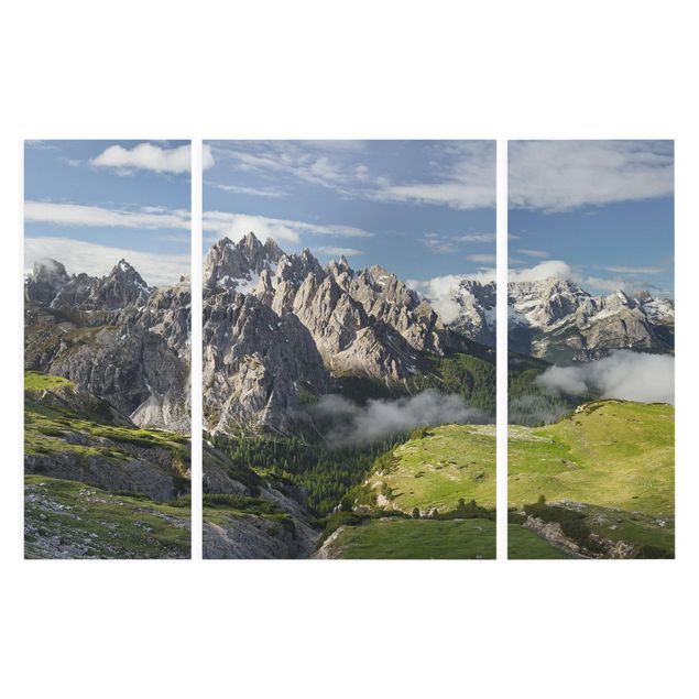 Schöne Leinwandbilder Italienische Alpen