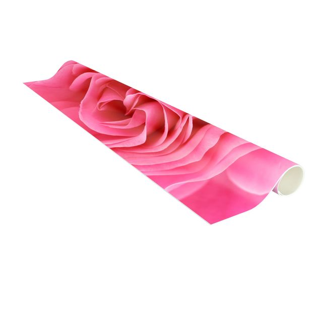 Moderne Teppiche Lustful Pink Rose