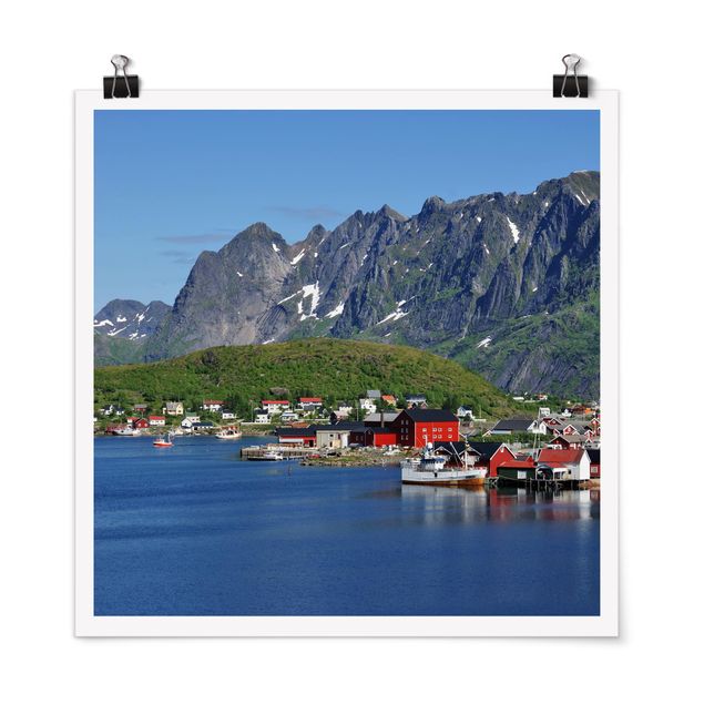 Poster - Finnmark - Quadrat 1:1