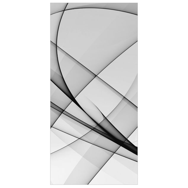 Raumteiler - Winter Shapes 250x120cm