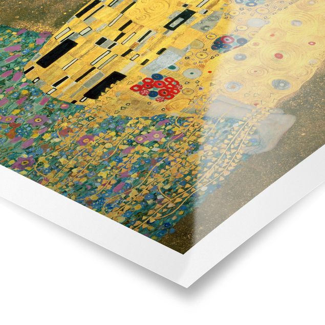 Poster Gustav Klimt - Der Kuß