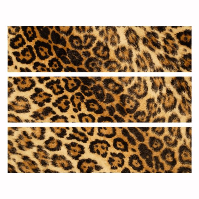 Möbelfolie für IKEA Malm Kommode - Klebefolie Jaguar Skin