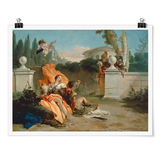 Bilder für die Wand Giovanni Battista Tiepolo - Rinaldo und Armida