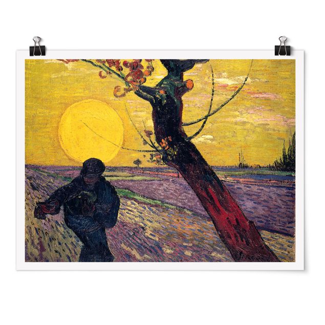 Kunstdrucke Poster Vincent van Gogh - Sämann