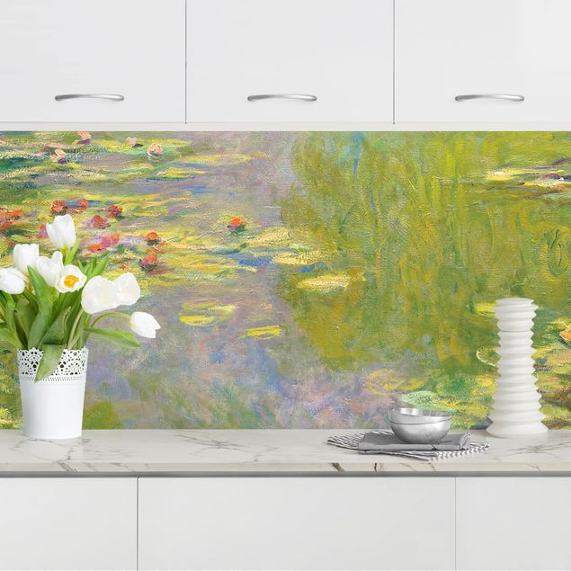 Bilder Impressionismus Claude Monet - Grüne Seerosen