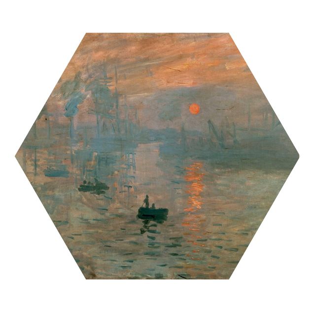 Holzbilder Claude Monet - Impression