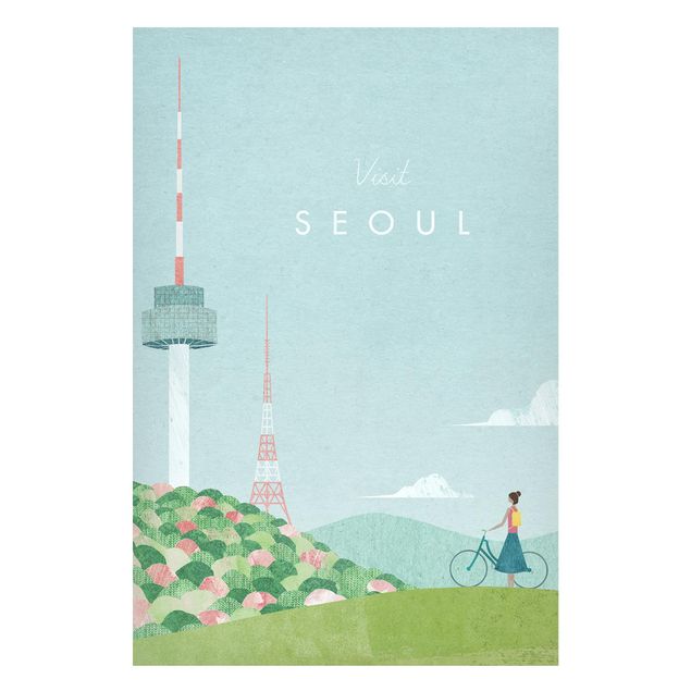 Henry Rivers Bilder Reiseposter - Seoul