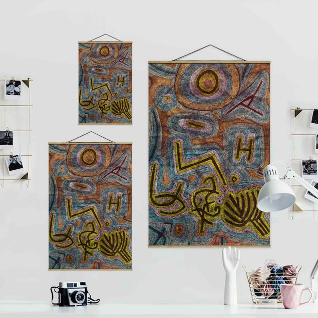 Stoffbilder zum Aufhängen Paul Klee - Katharsis