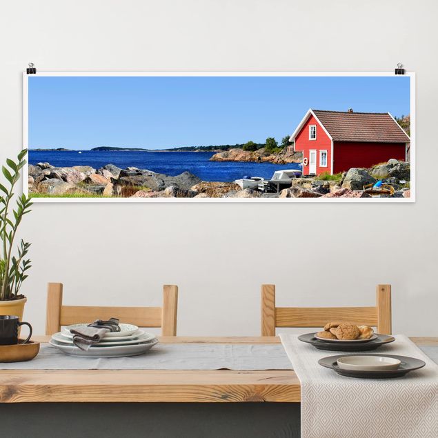Poster Natur Urlaub in Norwegen