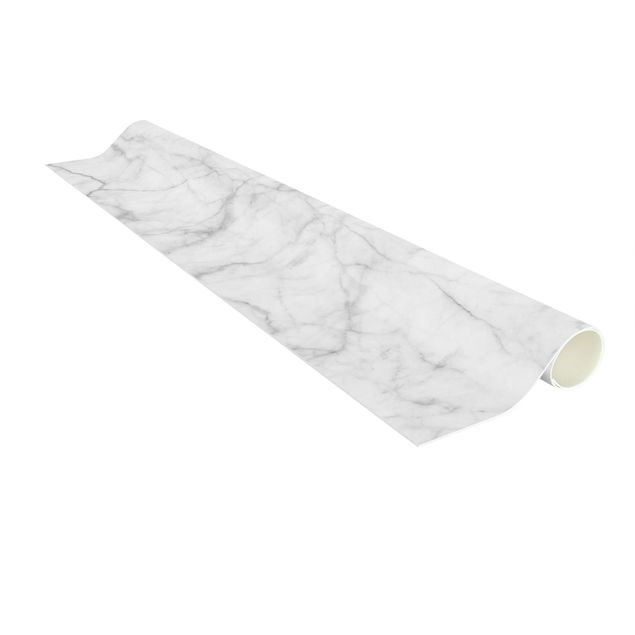 Teppich 3D Motiv Bianco Carrara