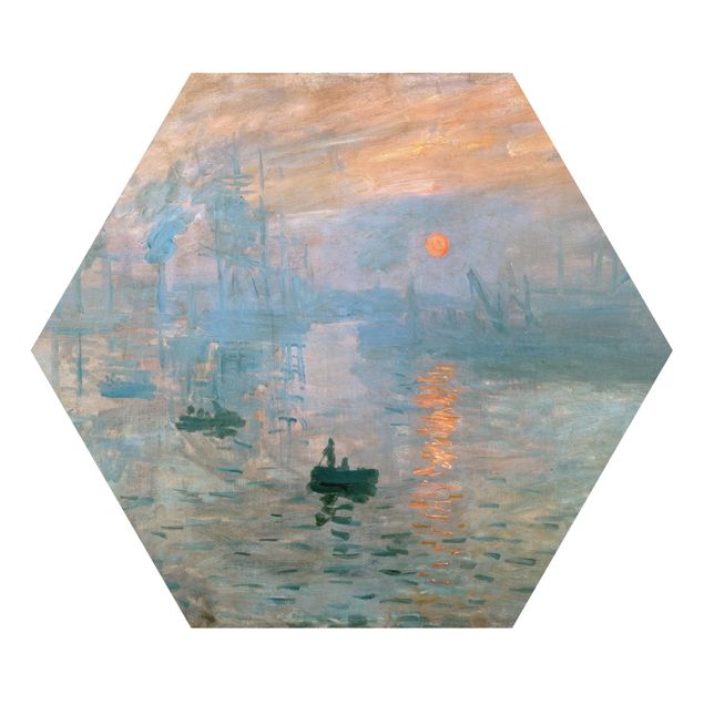 Wandbilder Kunstdruck Claude Monet - Impression