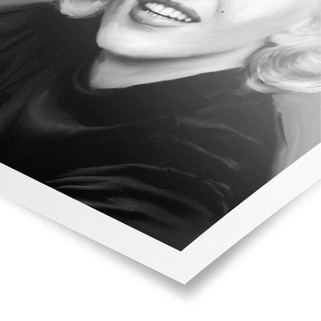 Poster - Marilyn privat - Hochformat 3:4