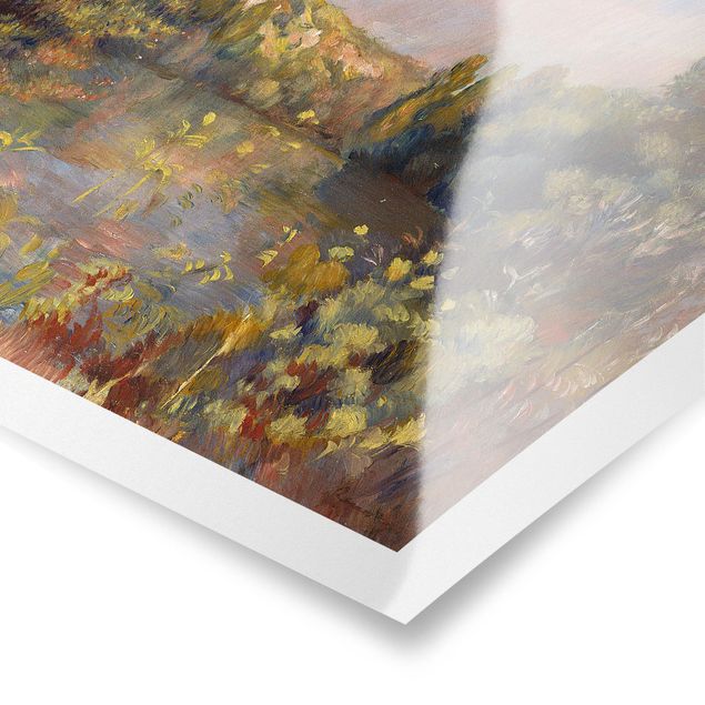 Poster kaufen Auguste Renoir - Landschaft mit See