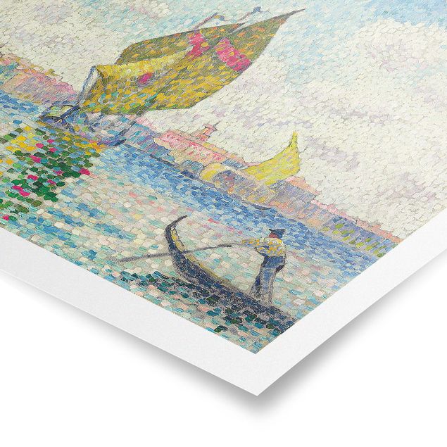 Schöne Wandbilder Henri Edmond Cross - Segelboote auf dem Giudecca